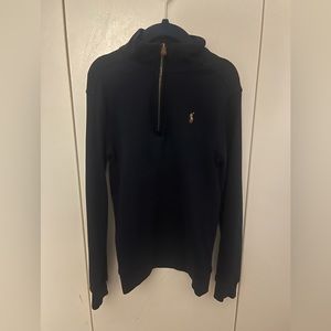 NWOT RL Polo navy 1/4 zip